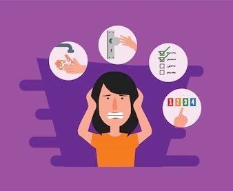 Imagem ilustrativa de sintomas do TOC